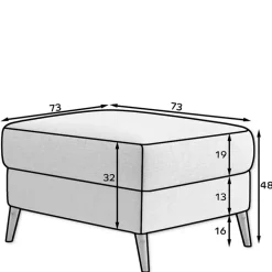 Pharao24 Hocker Laurela><noscript><img width=