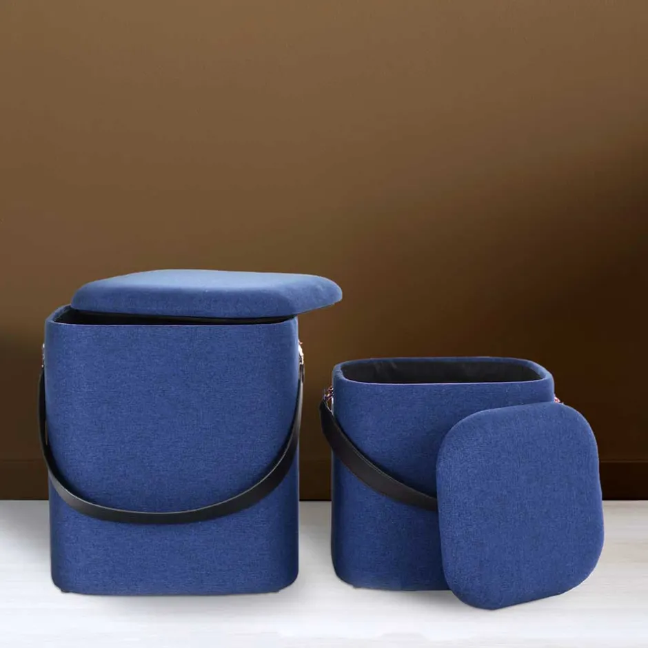 Pharao24 Hocker Set Adeliano> Sitzhocker
