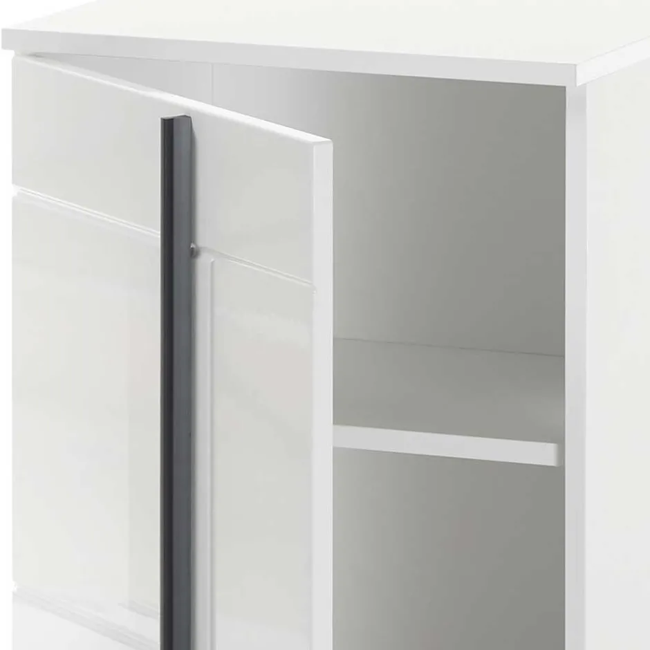 Pharao24 Hohe Bad Kommode Fricossa> Badezimmerschränke|Bad Unterschränke