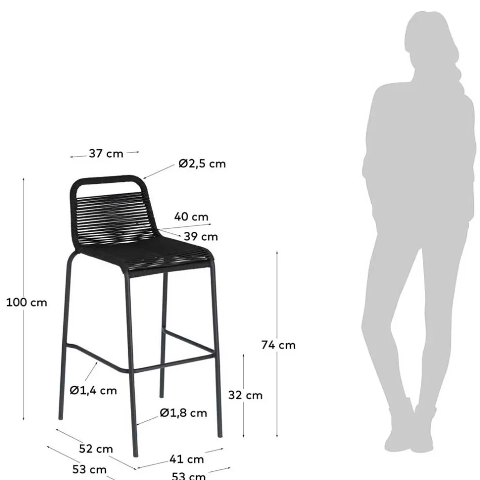 Barmöbel|Barhocker*Pharao24 Hohe Barstühle Alonso