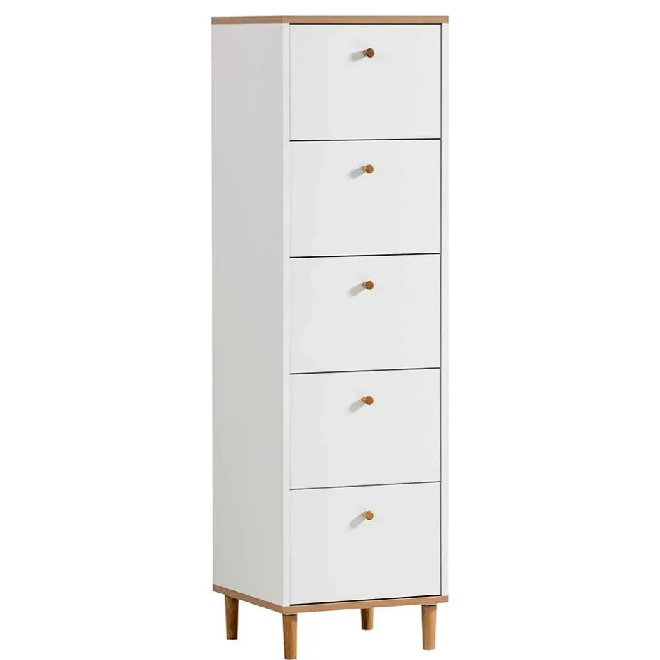 Pharao24 Hohe Kommode Romantico> Hochkommoden|Telefonschränke