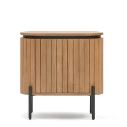 Massivholz Kommoden|Nachtkommoden*Pharao24 Hohe Nachtkommode Firessa