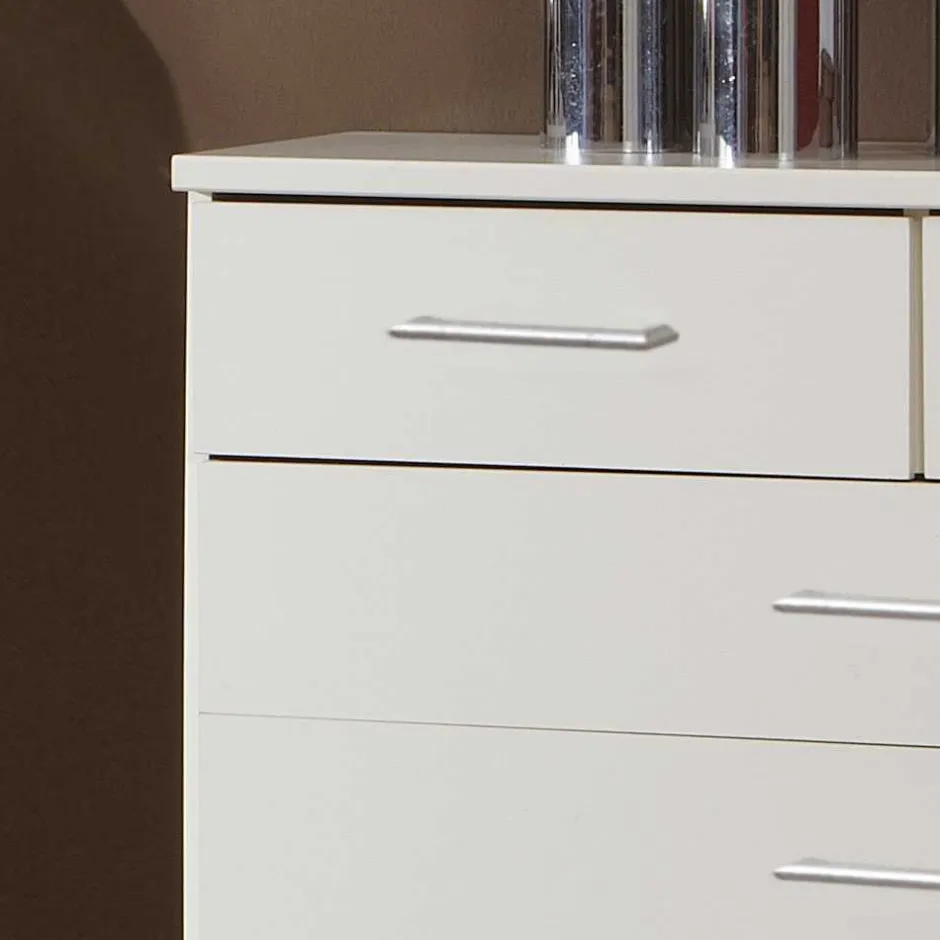 Pharao24 Hohe Schubladenkommode Letla> Flurkommoden|Schlafzimmerkommoden