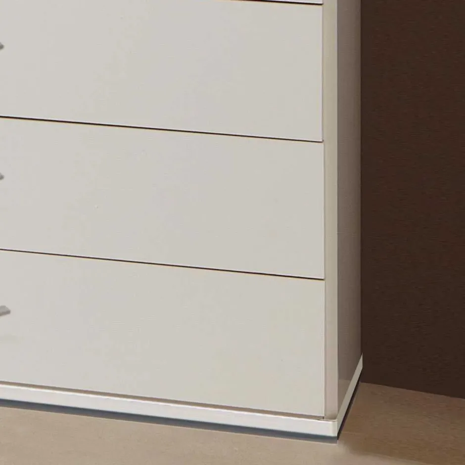 Pharao24 Hohe Schubladenkommode Letla> Flurkommoden|Schlafzimmerkommoden