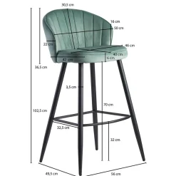 Pharao24 Hoher Barstuhl Rafaeta><noscript><img width=