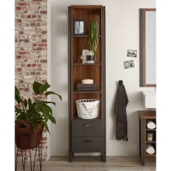 Regalschränke|Standregale*Pharao24 Hohes Badregal Verjan