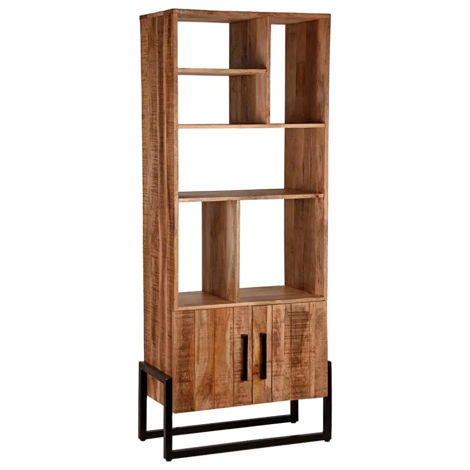 Wohnzimmerregale|Massivholzregale*Pharao24 Holz Bücherregal Vedriasch