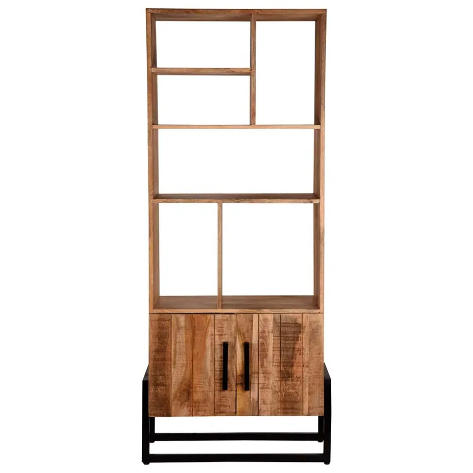 Wohnzimmerregale|Massivholzregale*Pharao24 Holz Bücherregal Vedriasch