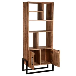 Wohnzimmerregale|Massivholzregale*Pharao24 Holz Bücherregal Vedriasch