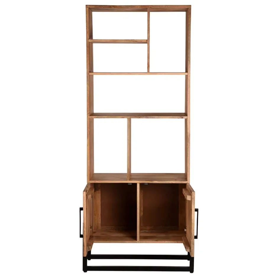 Wohnzimmerregale|Massivholzregale*Pharao24 Holz Bücherregal Vedriasch