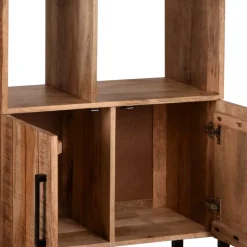 Wohnzimmerregale|Massivholzregale*Pharao24 Holz Bücherregal Vedriasch