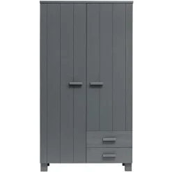 Pharao24 Holz Kleiderschrank Chalina><noscript><img width=