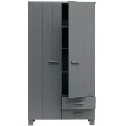 Pharao24 Holz Kleiderschrank Chalina><noscript><img width=