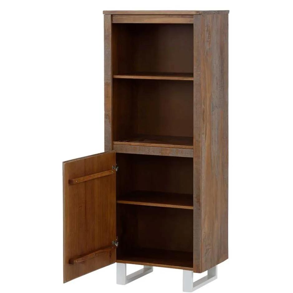 Pharao24 Holz Regal Keyva> Wohnzimmerregale|Massivholzregale