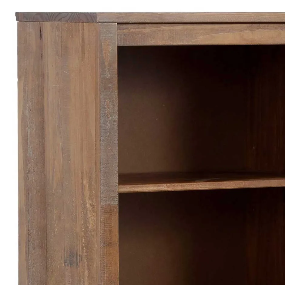 Pharao24 Holz Regal Keyva> Wohnzimmerregale|Massivholzregale