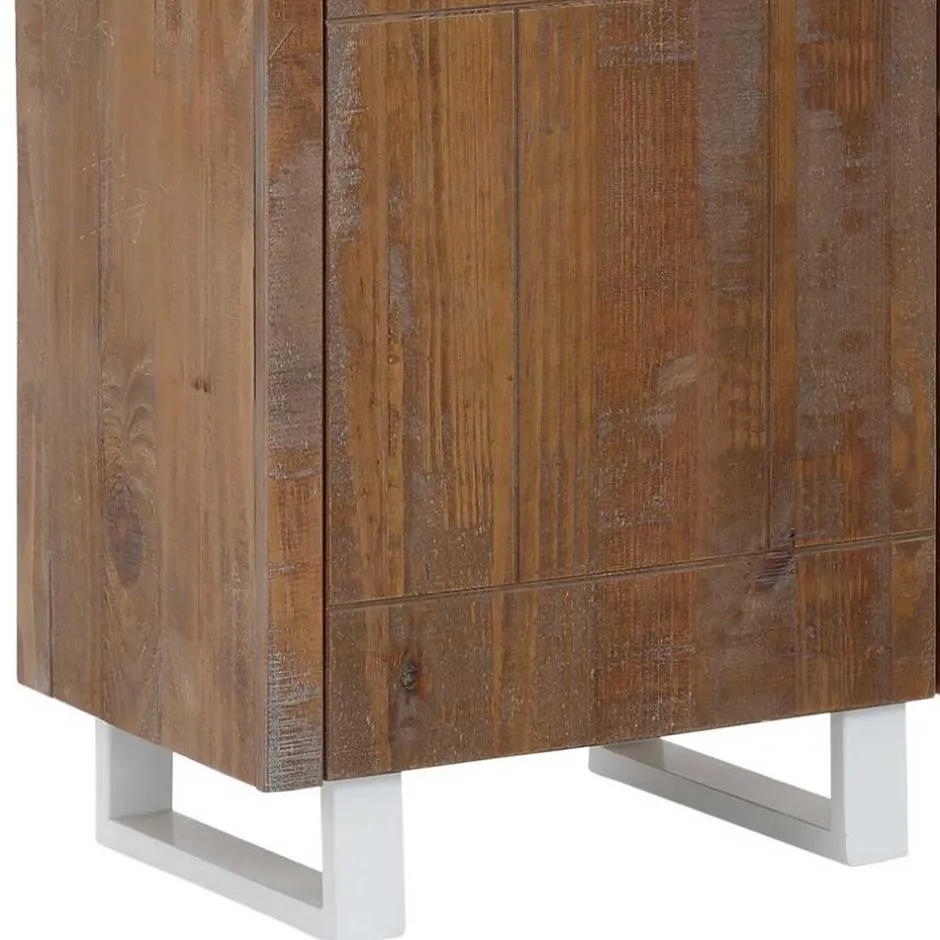 Pharao24 Holz Regal Keyva> Wohnzimmerregale|Massivholzregale