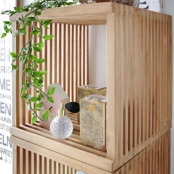 Pharao24 Holz Regal Kitchin> Massivholzregale|Bücherregale