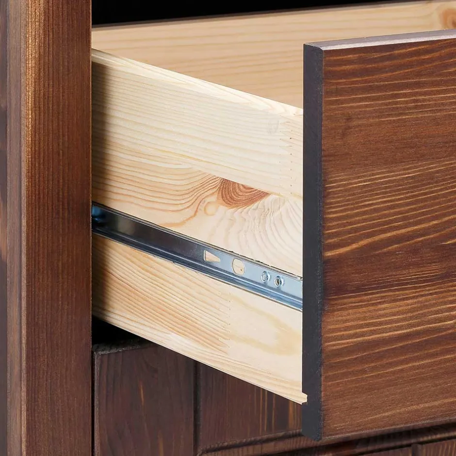 Pharao24 Holz Sideboard Maseria> Esszimmerkommoden|Massivholz Kommoden