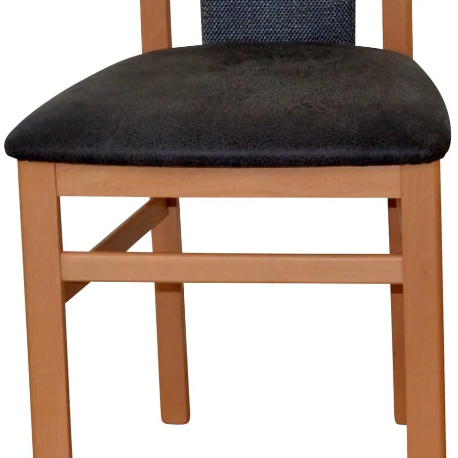 Pharao24 Holz Stühle mit Polster Louan> Hochlehner|Lederstühle