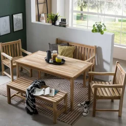 Gartenmöbel|Sitzgruppen*Pharao24 Holz Terrassensitzgruppe Spadarius