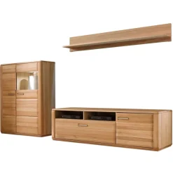 Pharao24 Holz Wohnwand Phelix> Wohnzimmerschrank|Wohnwand 300 Cm