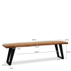 Pharao24 Holzbank Loco><noscript><img width=