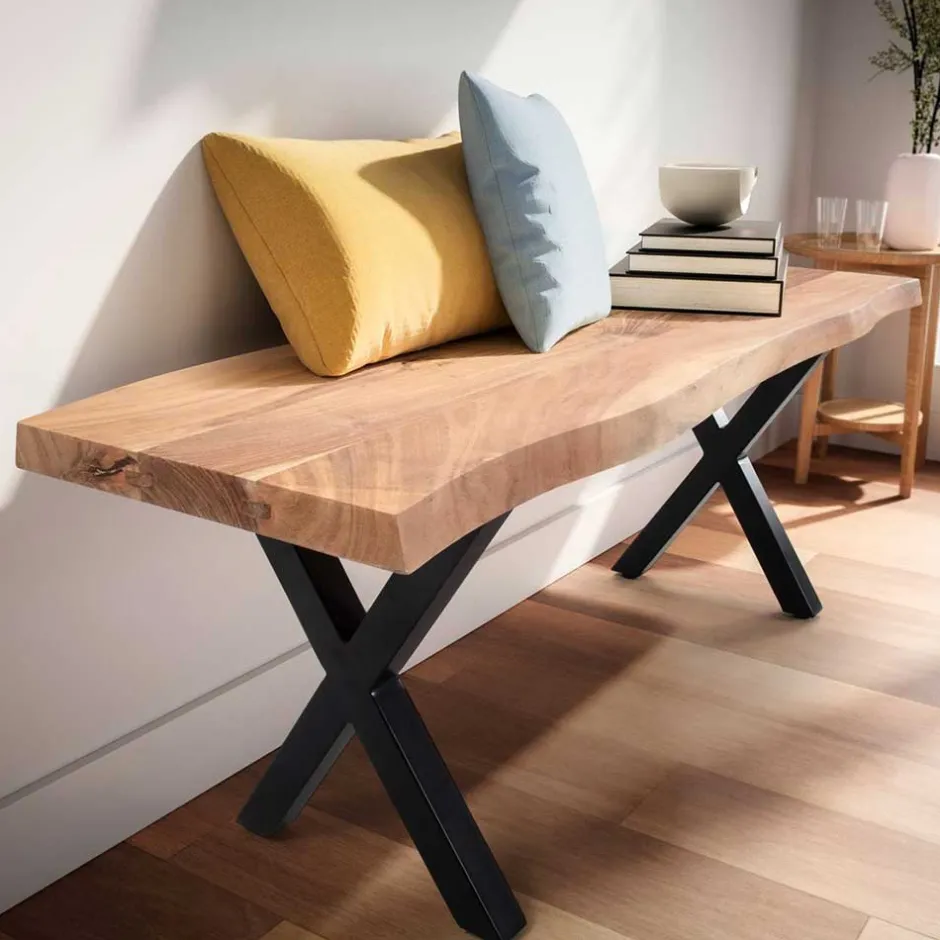 Pharao24 Holzbank Nurana> Küchenbank|Holzbänke