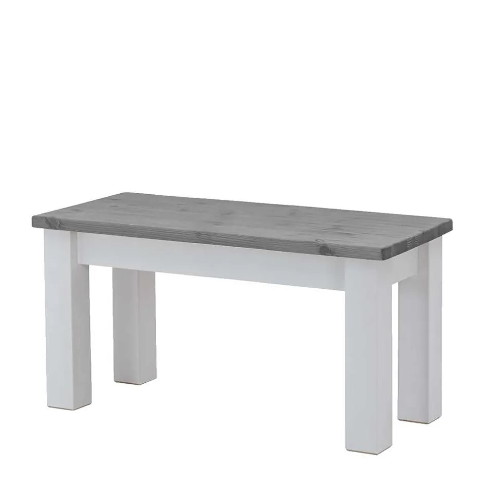 Pharao24 Holzbank ohne Lehne Alveria> Küchenbank|Holzbänke