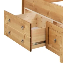Doppelbetten|Funktionsbetten*Pharao24 Holzbett Slavira
