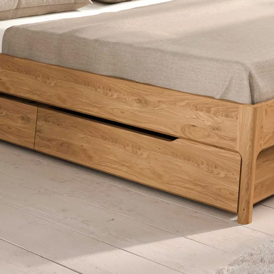 Pharao24 Holzbettgestell Koropi> Funktionsbetten|Schubkastenbetten