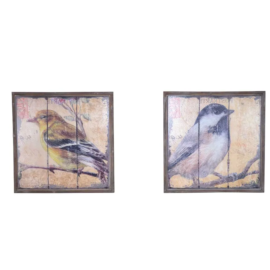 Wandbilder*Pharao24 Holzbilder Set Twida