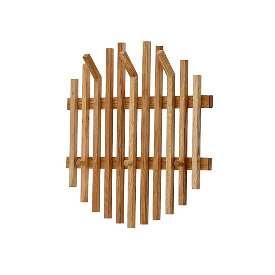 Pharao24 Holzgarderobe Hooka> Massivholz Garderoben