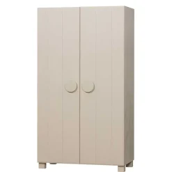 Pharao24 Holzkleiderschrank Malitoya> Drehtürenschränke|Massivholz Schränke