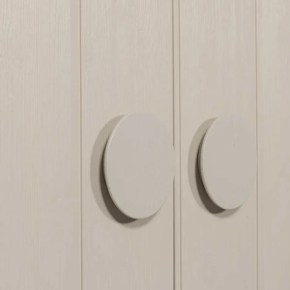 Pharao24 Holzkleiderschrank Malitoya> Drehtürenschränke|Massivholz Schränke