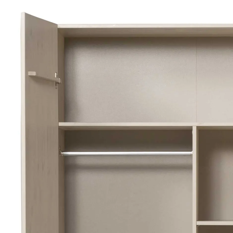 Pharao24 Holzkleiderschrank Malitoya> Drehtürenschränke|Massivholz Schränke