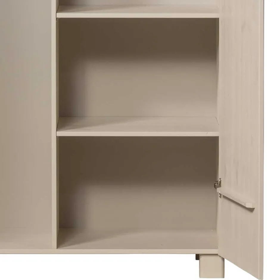 Pharao24 Holzkleiderschrank Malitoya> Drehtürenschränke|Massivholz Schränke