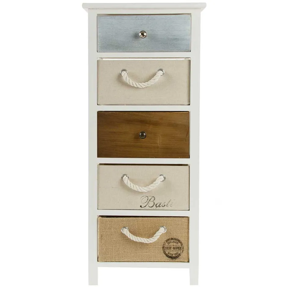 Pharao24 Holzkommode Bahma> Massivholz Kommoden|Hochkommoden