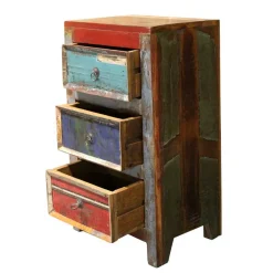 Massivholz Kommoden|Hochkommoden*Pharao24 Holzkommode Jurcy