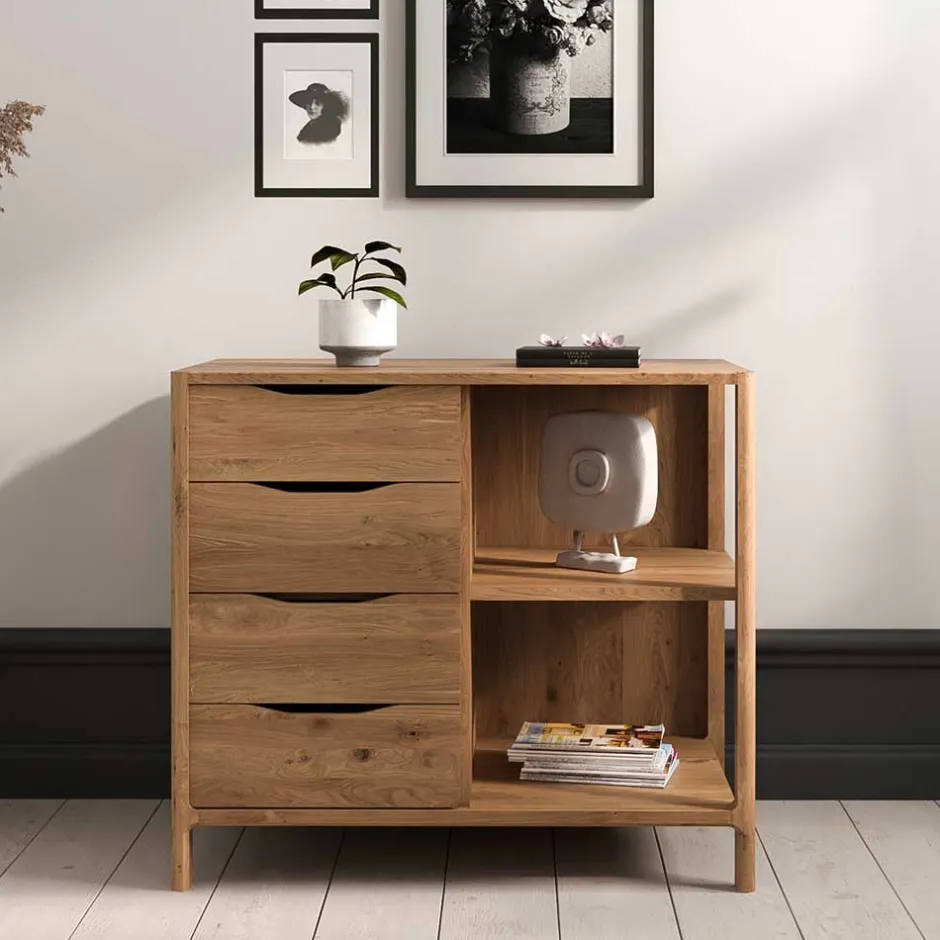 Schlafzimmerkommoden|Schubkastenkommoden*Pharao24 Holzkommode Koropi