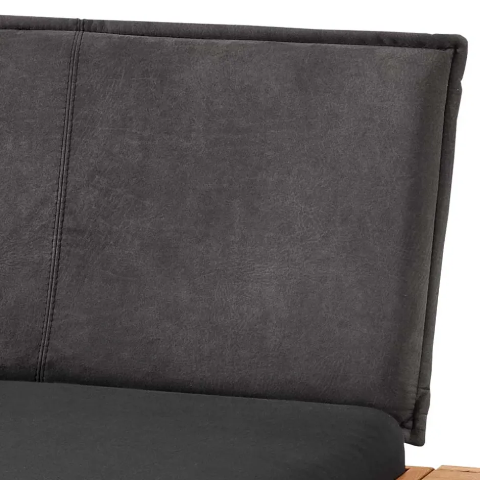 Doppelbetten|Massivholzbetten*Pharao24 Holzkufen Bett Catania