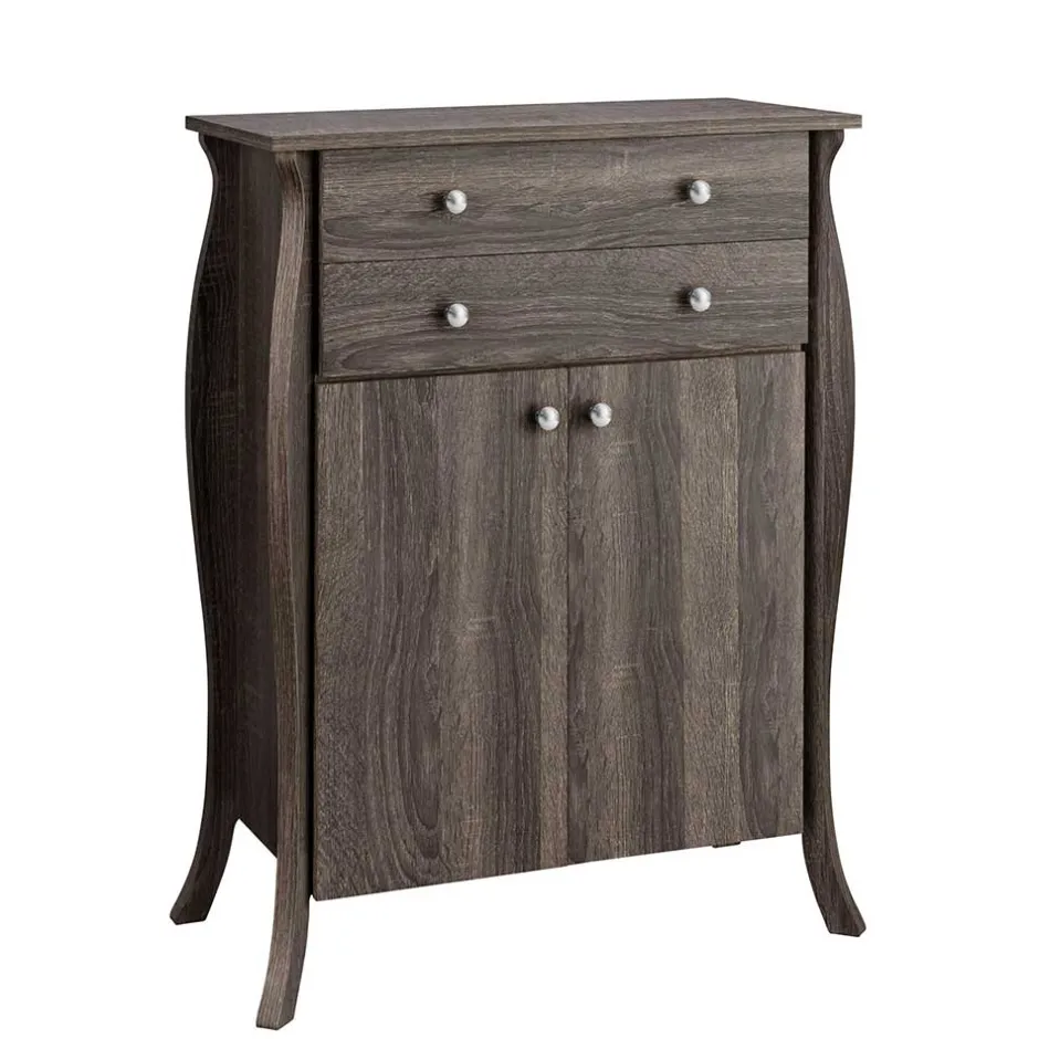 Bad Unterschränke*Pharao24 Holzoptik Bad Unterschrank Ulidia