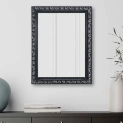 Wandspiegel|Schlafzimmerspiegel*Pharao24 Holzrahmen Spiegel Grooves