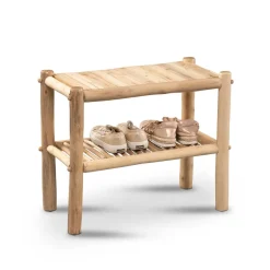 Massivholzregale|Schuhregale*Pharao24 Holzregal Sillaro