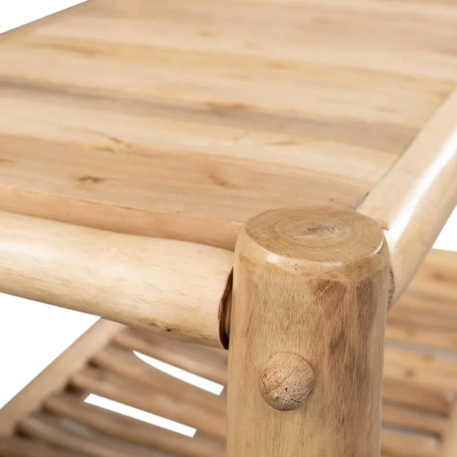 Massivholzregale|Schuhregale*Pharao24 Holzregal Sillaro