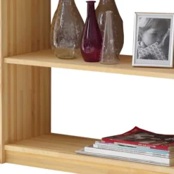 Wohnzimmerregale|Massivholzregale*Pharao24 Holzregal Stem