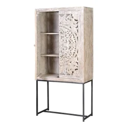 Pharao24 Holzschrank massiv Annatto><noscript><img width=