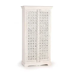 Pharao24 Holzschrank Massiv Eletta> Dielenschränke|Bauernschränke