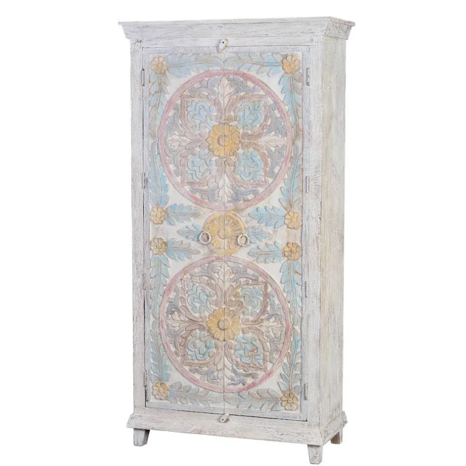 Massivholz Schränke|Kleiderschränke*Pharao24 Holzschrank massiv Eltusa