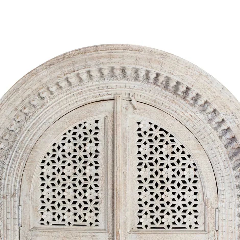 Massivholzmöbel|Dielenschränke*Pharao24 Holzschrank massiv Makan