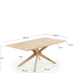 Pharao24 Holztisch Castilian><noscript><img width=